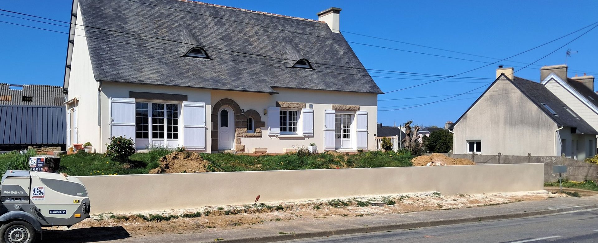 Rénovation de maison à Tréflez